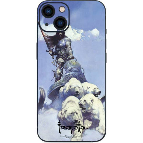 Frazetta Sliver Warrior iPhone 14 Plus Skin